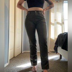 Women’s charcoal grey wranglers